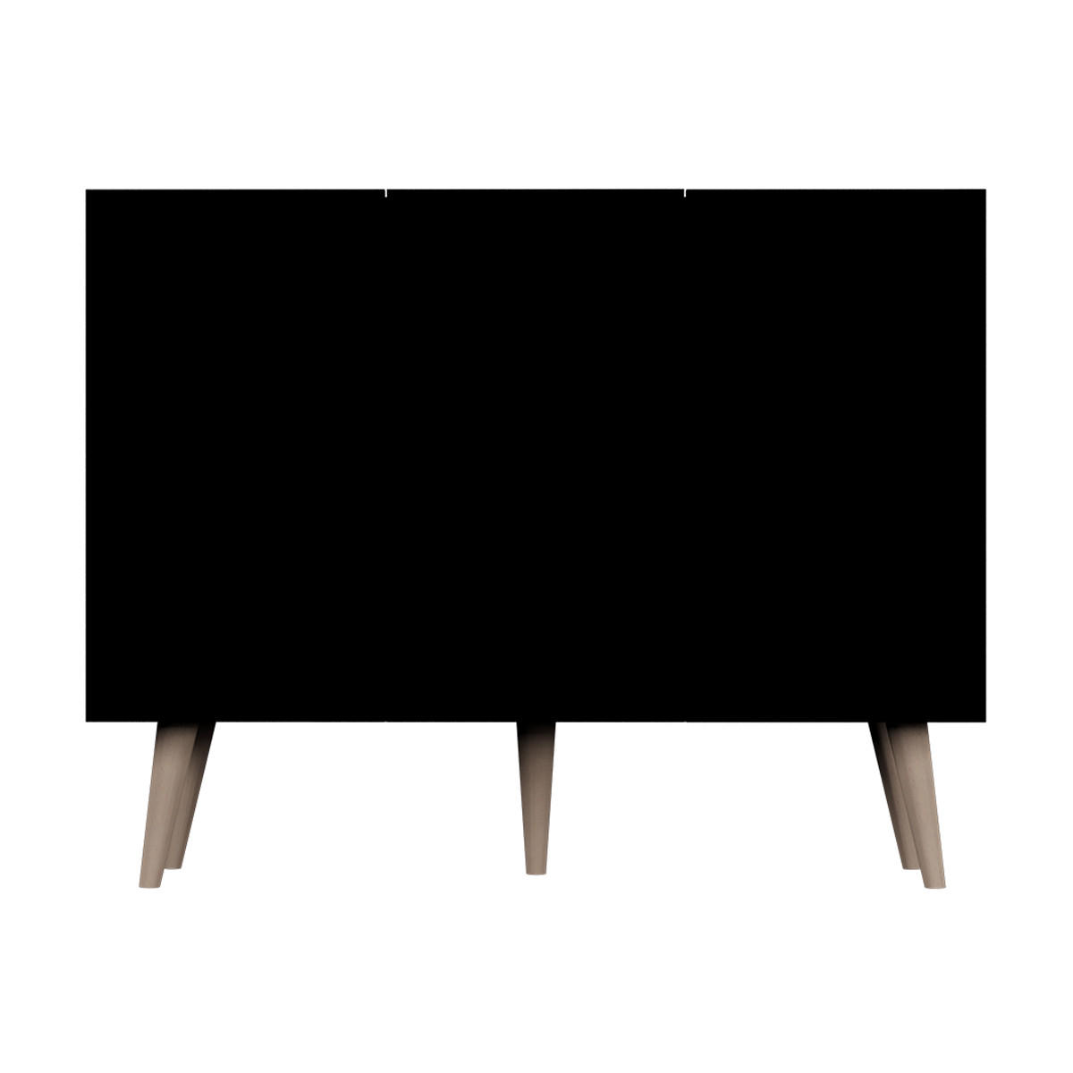 SIDEBOARD Toronto Schwarz - Schwarz, Holzwerkstoff (120/95.5/40cm) - Petits-meubles