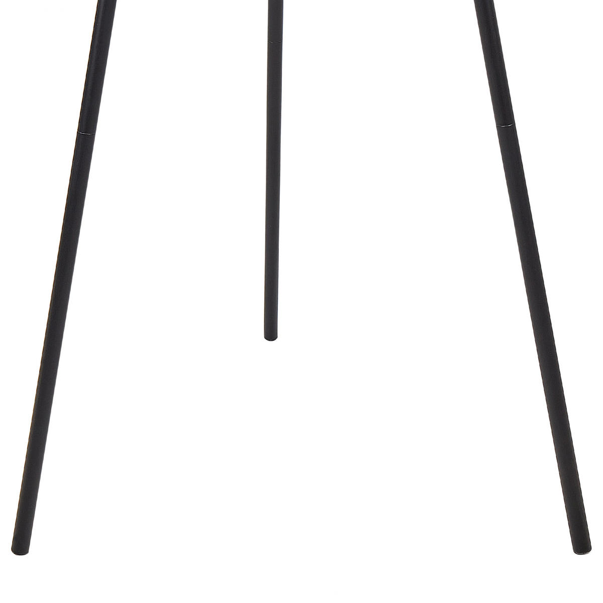 STEHLEUCHTE Javari 51/51/145 cm - Schwarz, Holz (51/51/145cm) - Beliani