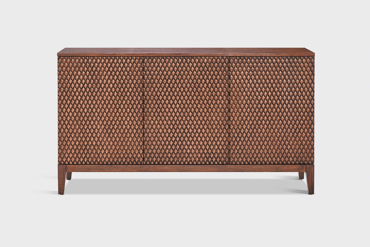 SIDEBOARD COPAS Braun Holz - Braun, Eichenholz/Holz (150/85/40cm) - KAWOLA