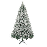 WEIHNACHTSBAUM Kaelthir 100/100/210 cm - Grün, Kunststoff (210cm) - ZMH