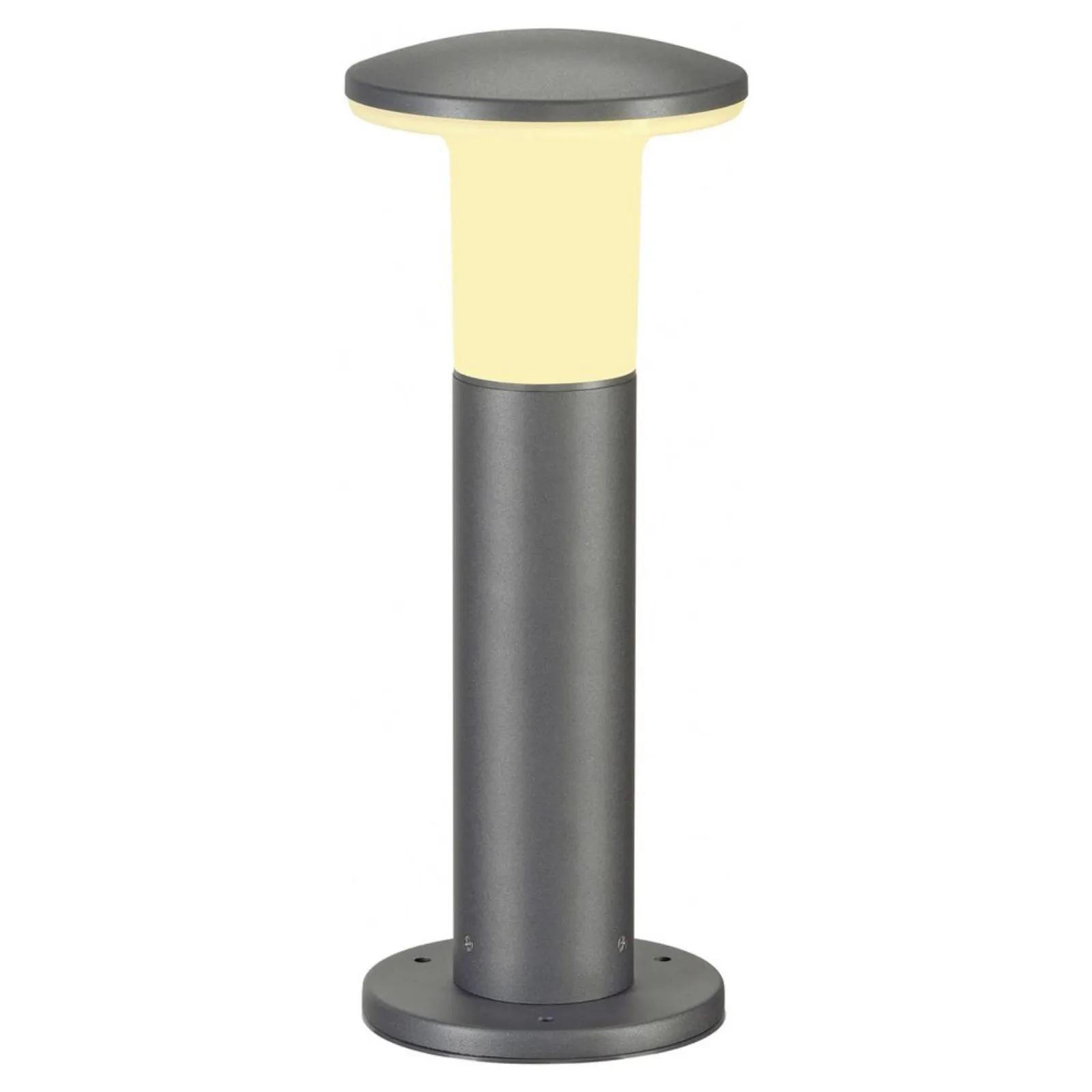 WEGELEUCHTE Alpa Mushroom Grau - Grau, Metall (8/8/40cm) - SLV