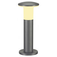 WEGELEUCHTE Alpa Mushroom Grau - Grau, Metall (8/8/40cm) - SLV