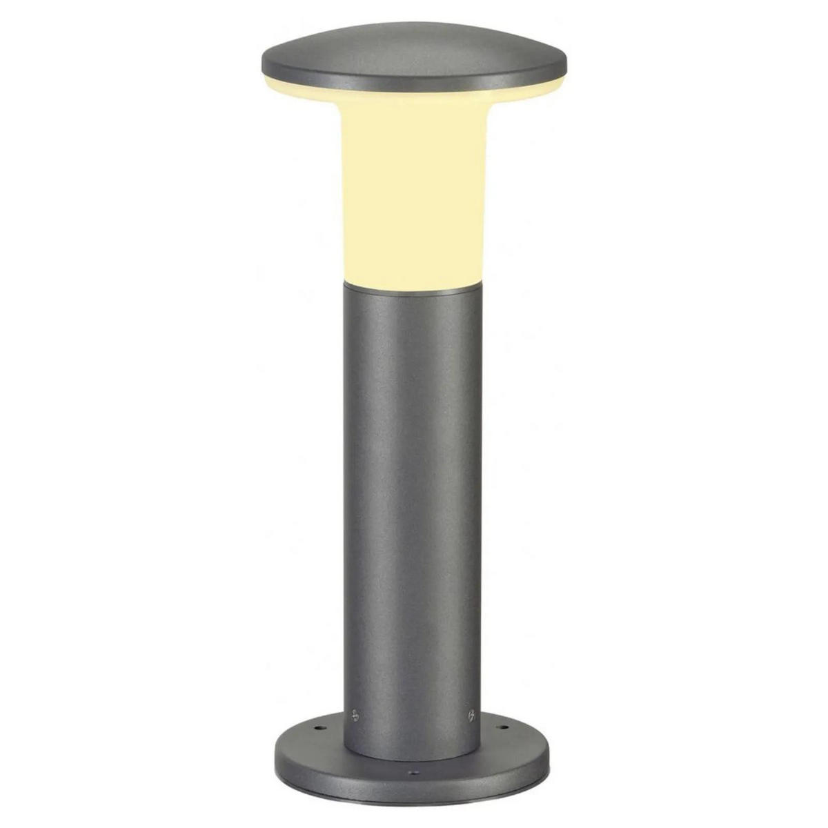 WEGELEUCHTE Alpa Mushroom Grau - Grau, Metall (8/8/40cm) - SLV