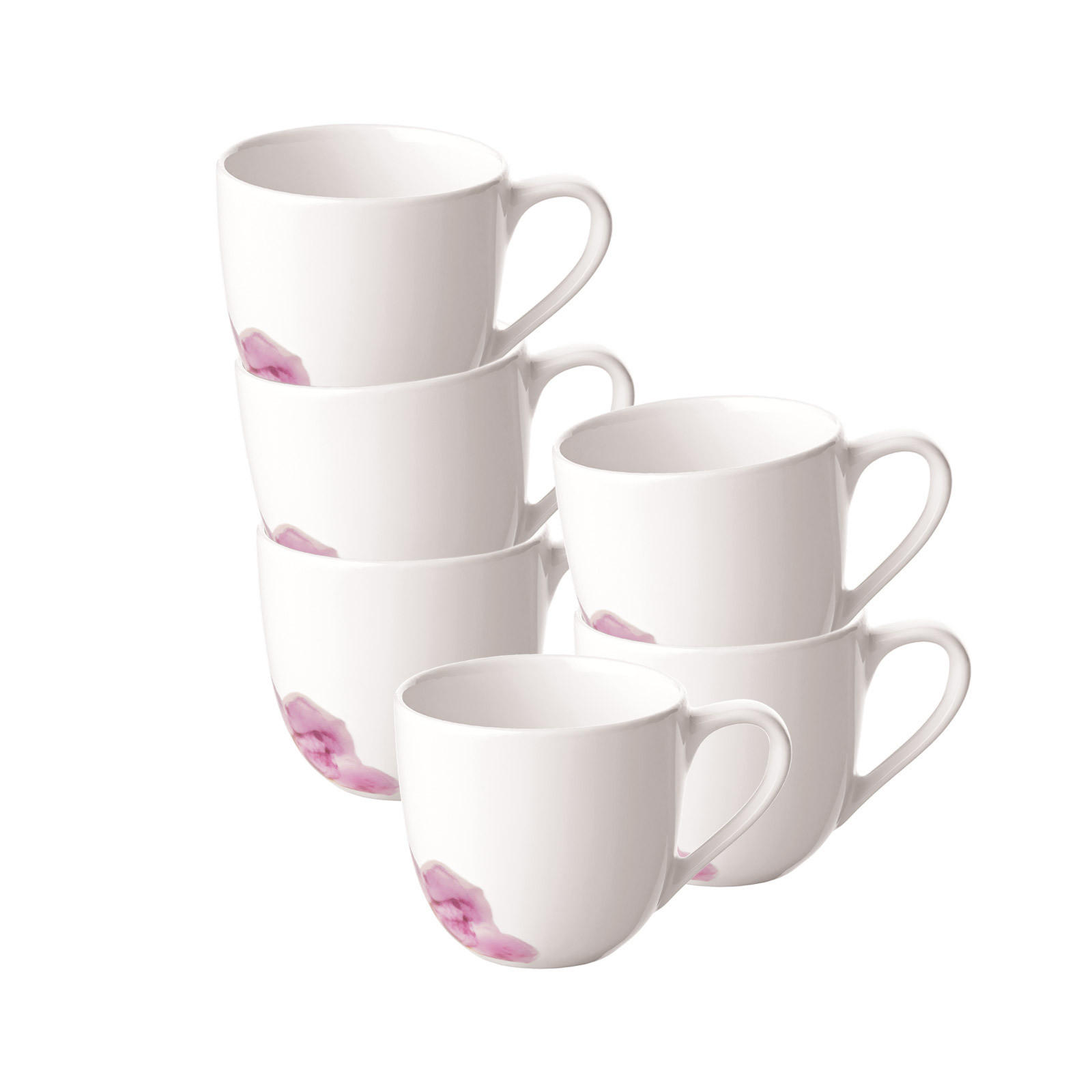 ESPRESSOTASSEN Rose Garden bunt 70 ml 6er Set - Multicolor, Keramik (0.07L) - Villeroy & Boch