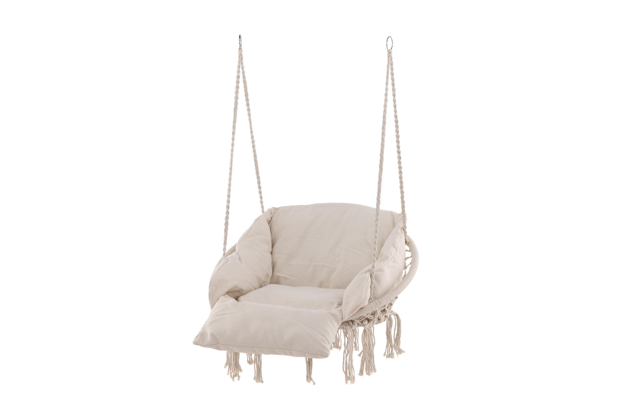 HÄNGESESSEL HAMTIC Beige 80x60x90 cm - Beige, Textil (80/90/60cm) - FURNLUX