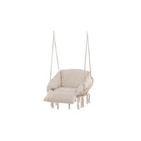 HÄNGESESSEL HAMTIC Beige 80x60x90 cm - Beige, Textil (80/90/60cm) - FURNLUX