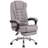 BÜROSTUHL Onix, Stoff Grau - Grau, Textil/Metall (67/125/68cm) - TPFLiving