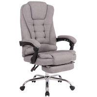 BÜROSTUHL Onix, Stoff Grau - Grau, Textil/Metall (67/125/68cm) - TPFLiving