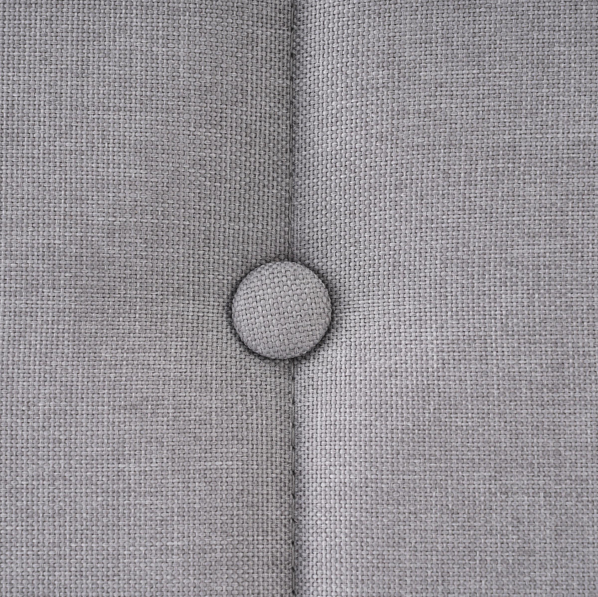 ČALÚNENÁ posteľ z ľanovej látky 140x200 cm sivá s USB a Typ C, s matracom - sivá, textil (140/200cm) - Modfu