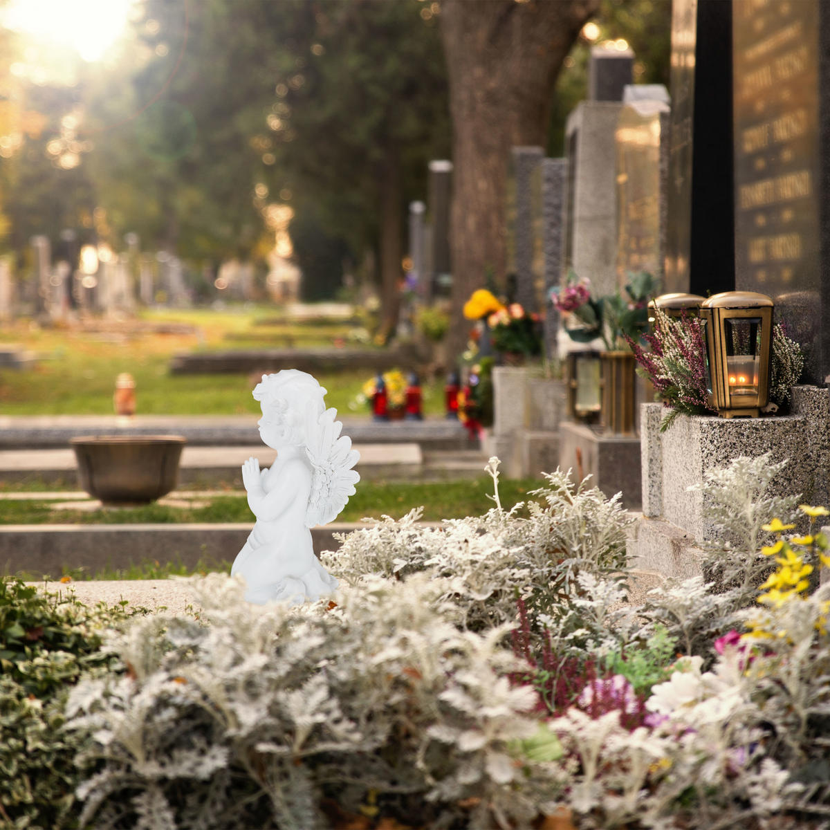 GRABENGEL - Weiß, Kunststoff (22.5/36/17cm) - Relaxdays