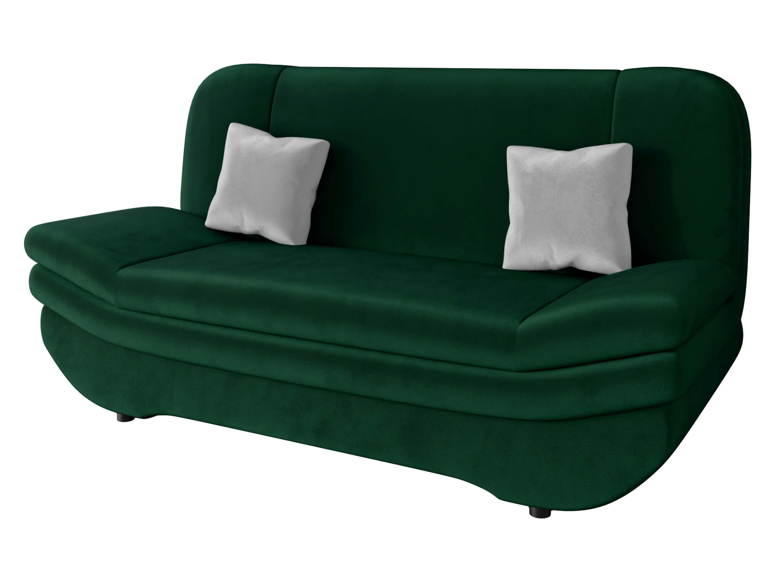 SCHLAFSOFA Weronika Premium - Smaragdgrün/Hellgrau, Holz/Kunststoff (200/95/90cm) - MIRJAN24