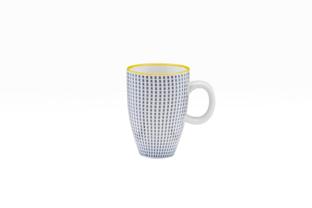 TASSEN Pattern 90ml - 6er-Set - Eclipse - Grau, Keramik (0.09L) - Björn