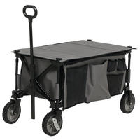 GARTENWAGEN DE-18764 Dunkelgrau - Dunkelgrau, Metall (55/93/108cm) - ComfortXL