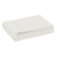 BADETUCH Bora schneeweiß 90 x 150 cm - Creme, Textil (90/150cm) - Vivaraise