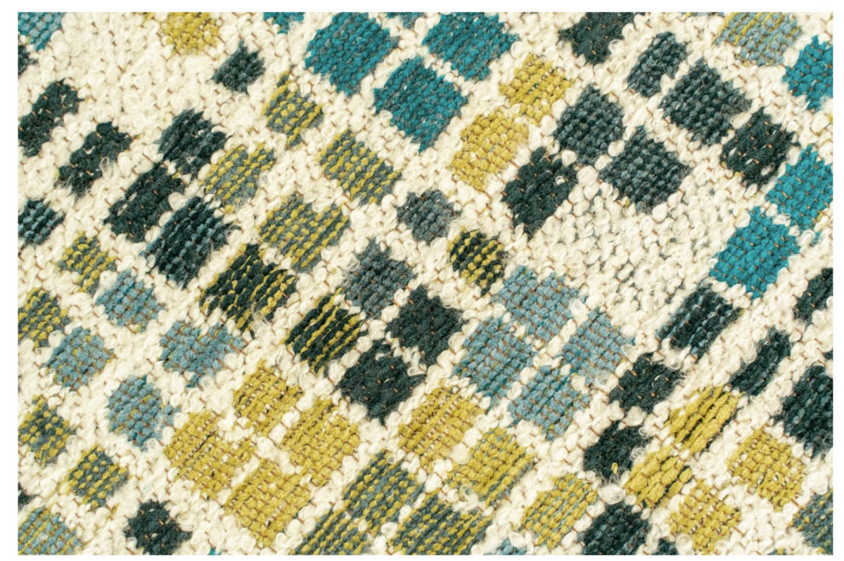 TEPPICH modern Flachgewebe BOXY Blau 240 x 340 cm - Blau, Textil (240/340cm) - Novatrend