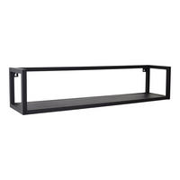 WANDREGAL Vegas Schwarz - Schwarz, Metall (90/20/20cm) - LOFT42