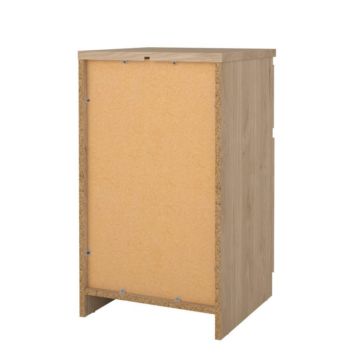 NACHTTISCH, Naia, Nussbaum, Holzwerkstoff / Metall, 41 x 40 x 70 cm - Nussbaumfarben, Holzwerkstoff/Metall (41/70/40cm) - ebuy24