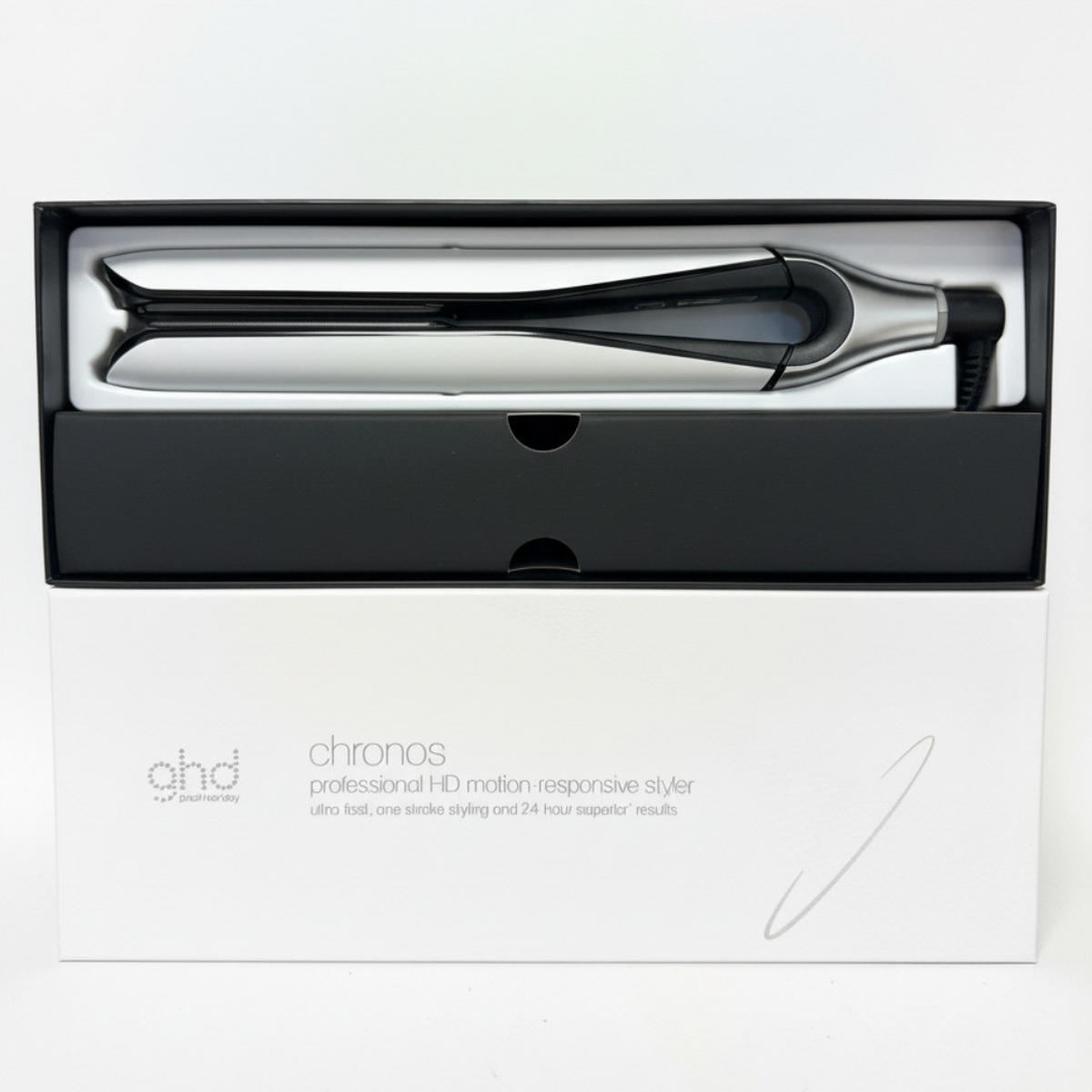 GHD GLÄTTEISEN Chronos Weiss - Weiß, Keramik/Kunststoff (11/7/30cm)
