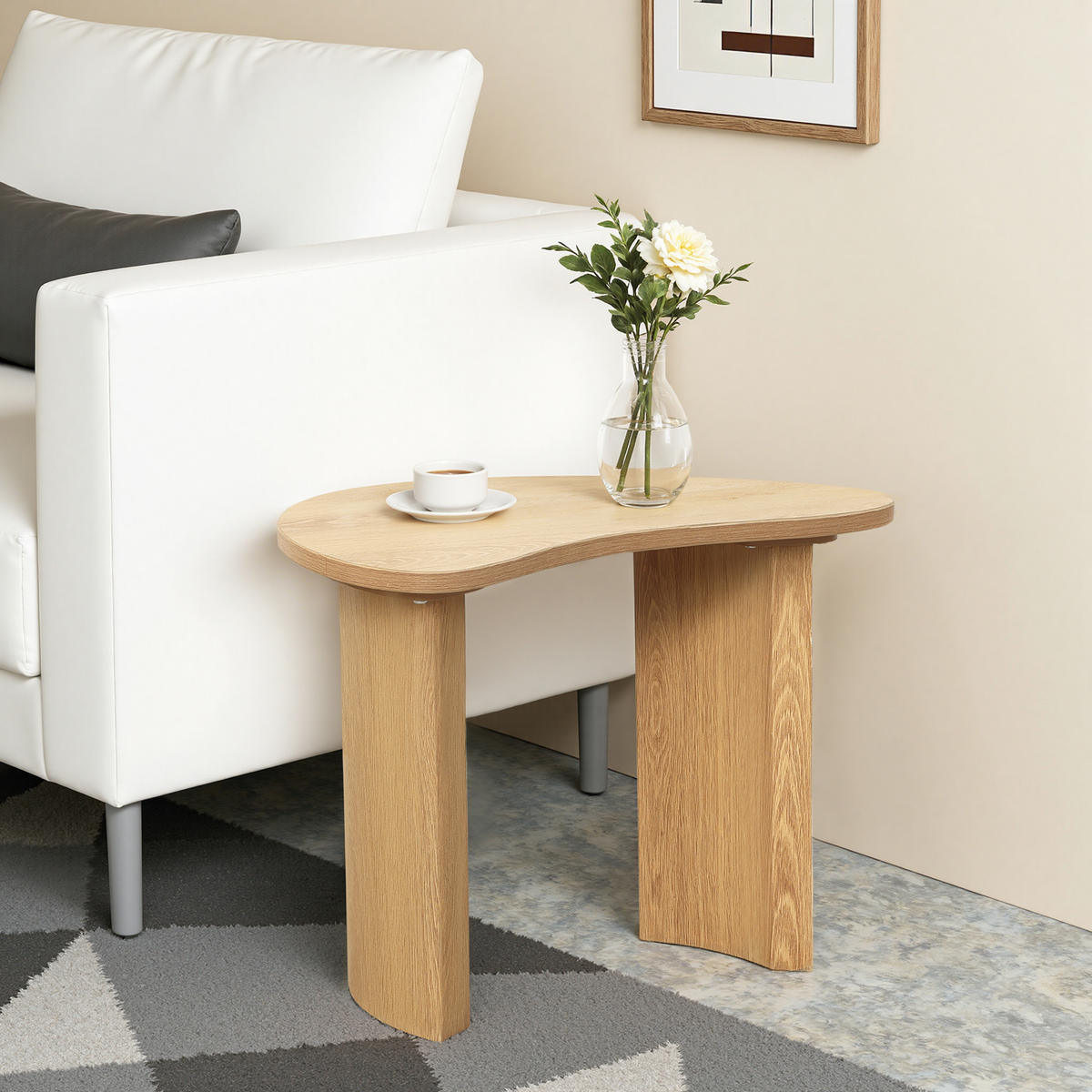 COUCHTISCH, 50 × 38 × 35 cm - Braun, Holzwerkstoff (38/50/35cm) - Hometopia