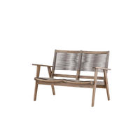 GARTENSOFA LITTLE JOHN Braun 120x72x88 cm - Braun, Holz (120/88/72cm) - FURNLUX