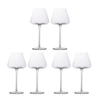 WEINGLÄSER 600 ml (6er Set) - Transparent, Glas (0.6L) - Intirilife