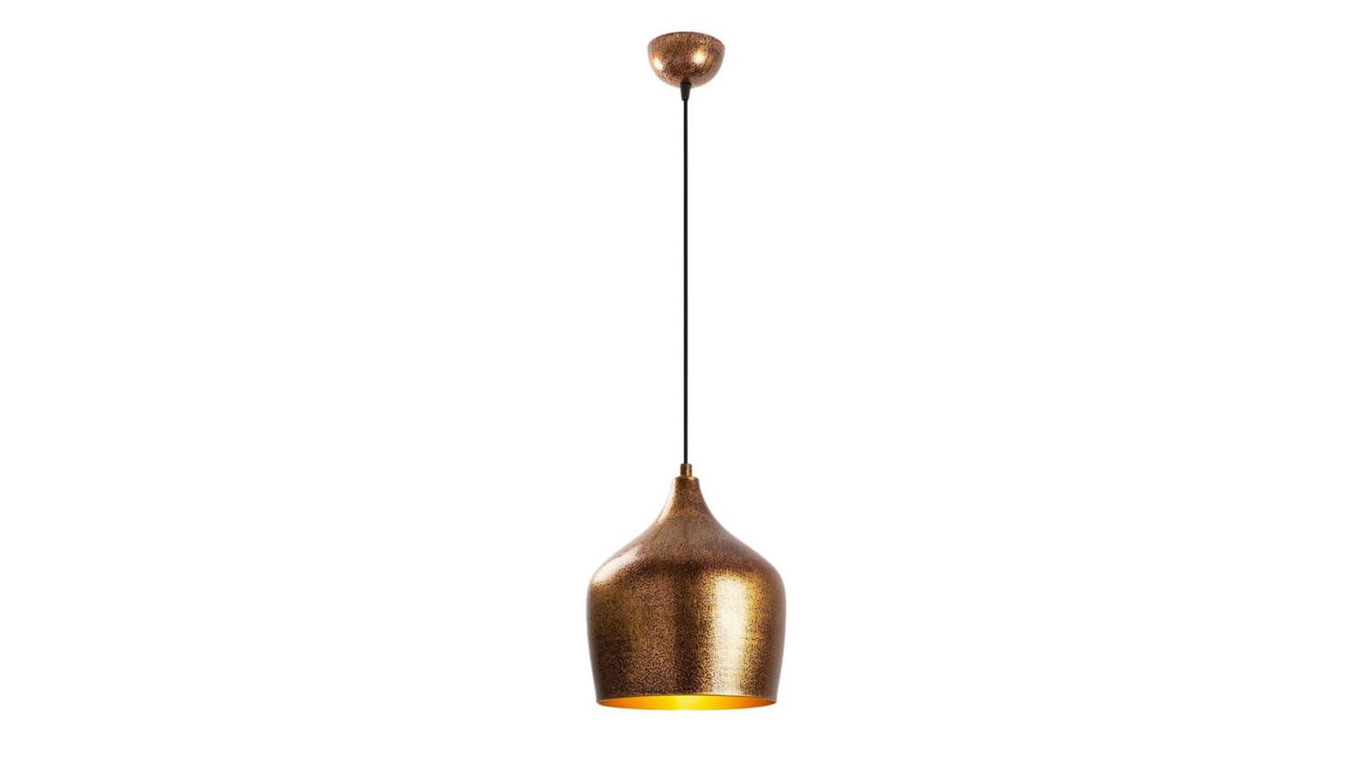 HÄNGELAMPE BELLAGIO Multicolor Metall - Bronzefarben, Metall (20/20/35cm) - KAWOLA