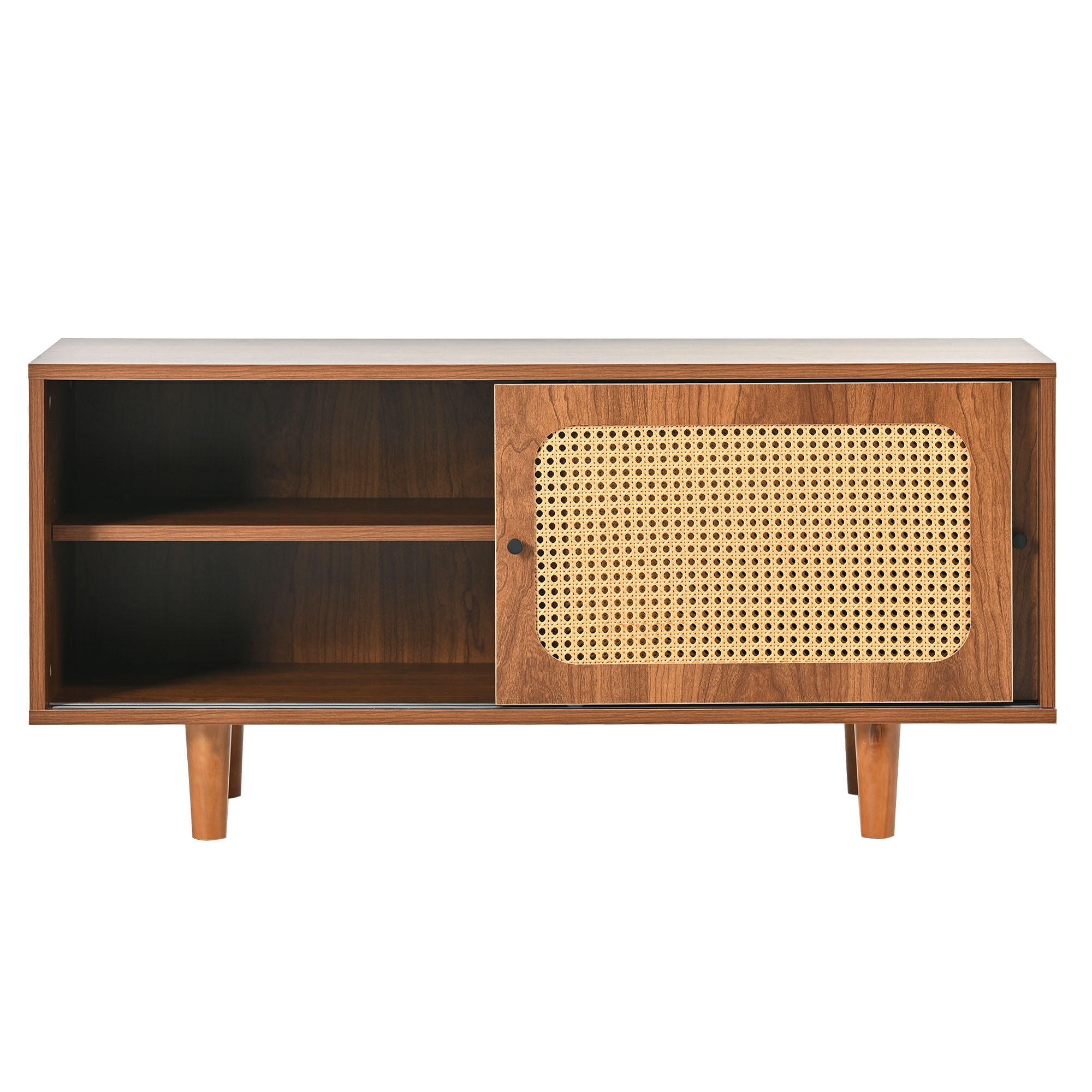 SIDEBOARD-SET Walnussfarben 2er-Set - Walnussfarben, Holzwerkstoff (140/48/40cm) - PANGIVO