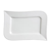 SERVIERPLATTE Melodie weiß 31 x 21 cm - Weiß, Keramik (21/3/31cm) - Ritzenhoff Breker