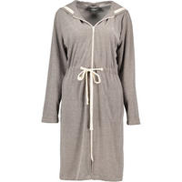 BADEMANTEL DAMEN KURZMANTEL MIT KAPUZE ACTIVE 821 MOCCA-NATUR - 33 - Braun, Textil (Mnull) - Cawoe