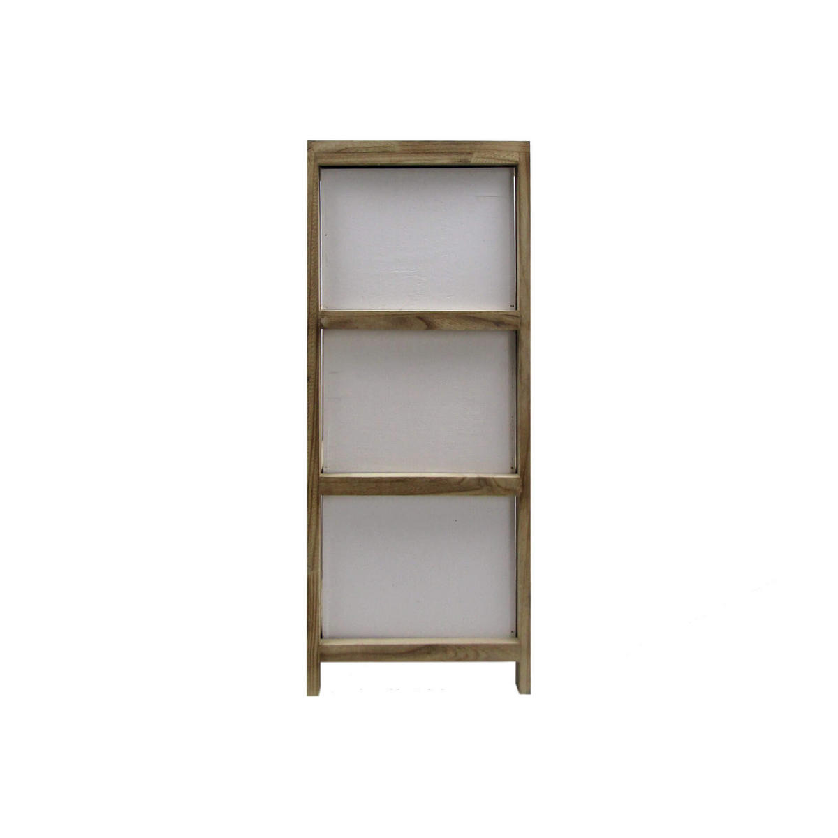 NACHTTISCH Weiß 24/30/79 cm - Weiß, Holz (24/79/30cm) - Mobili Rebecca