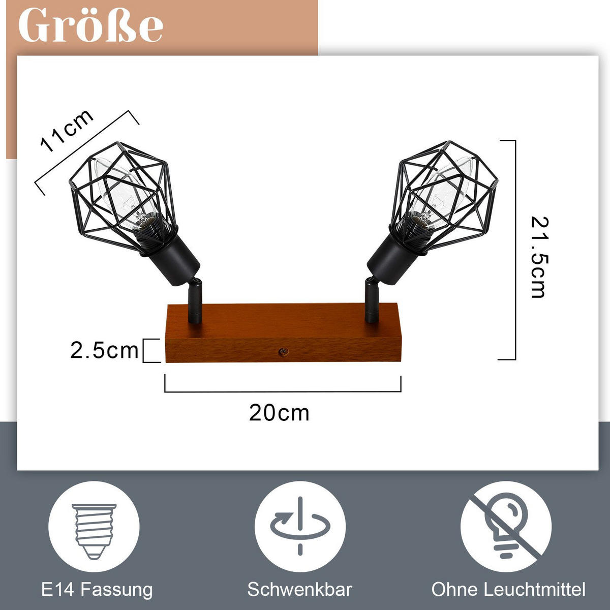 STRAHLER Foley 11/20/21.5 cm - Schwarz, Metall (11/20/21.5cm) - Nettlife
