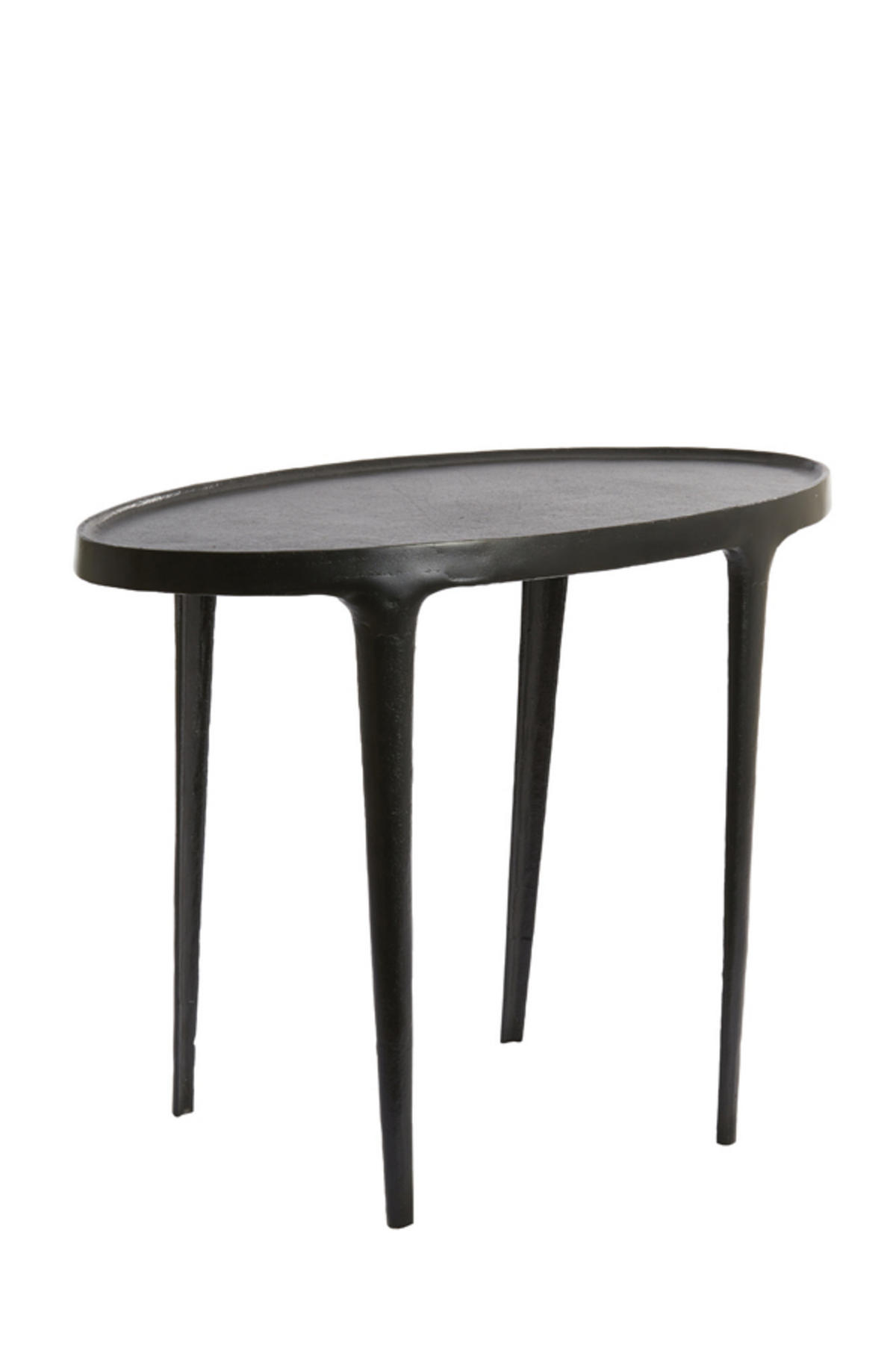 BEISTELLTISCH Arica Schwarz 70/33/53 cm 2er-Set - Schwarz, Metall (70/33/53cm) - Light & Living