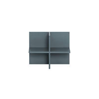 REGALKREUZ Jaguar 38,4x47,5x32,8 cm Blau - Blau, Holz (47.5/38.4/32.8cm) - PROREGAL