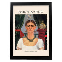 POSTER Zeit Vergeht A3 Schwarzer Rahmen - Schwarz, Papier (29.7/5/42cm) - Nacnic