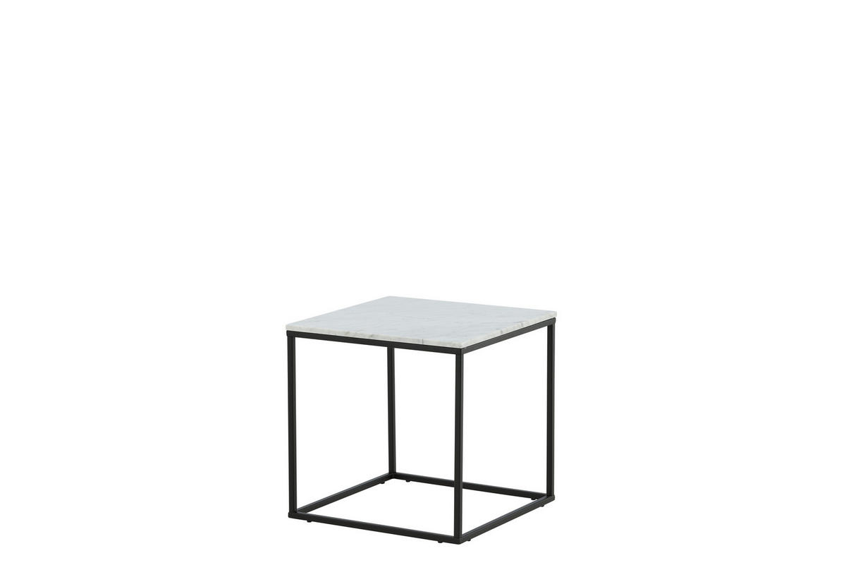 COUCHTISCH 50x50 cm - Weiß, Holzwerkstoff (50/50/50cm) - ebuy24