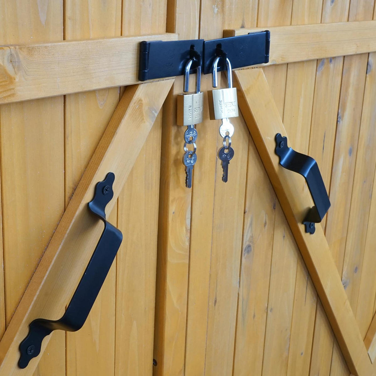 FAHRRADGARAGE 1er 152x184x98cm Braun - Braun, Holz (184/152/98cm) - PROREGAL
