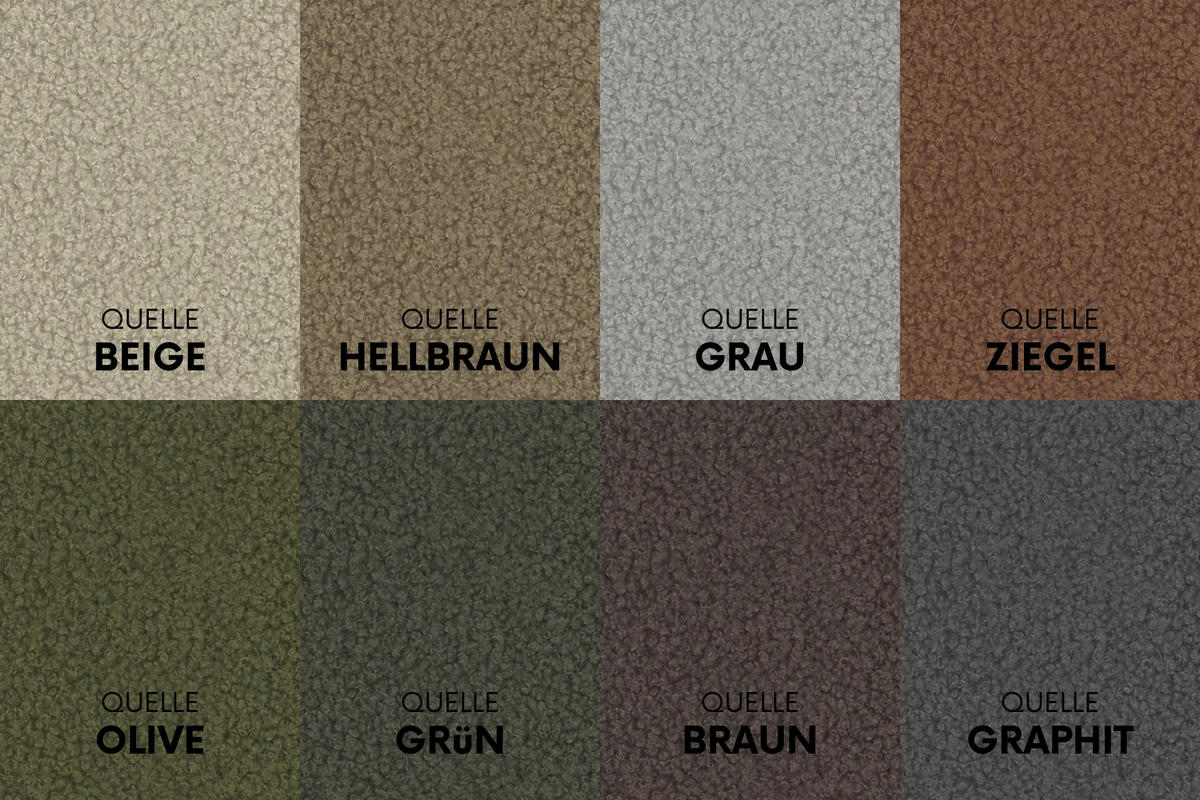 BOXBETT mit Bettkasten und Topper LAMM Stoff Sven Kupfer 180x200 cm H3-Bonell - Kupferfarben, Holzwerkstoff (180/200cm) - Kaiser Möbel