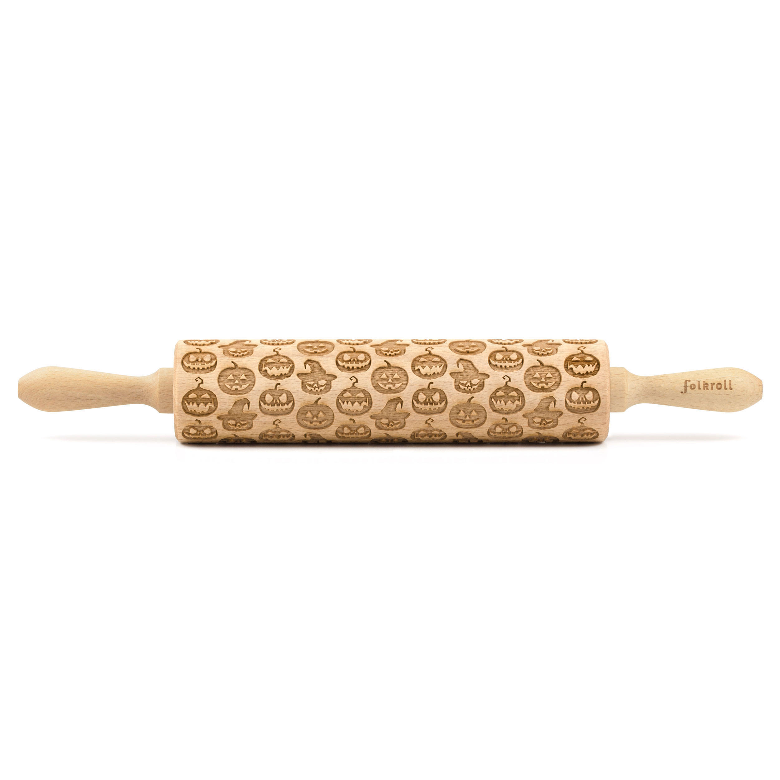 Folkroll Teigrolle Braun 43 cm