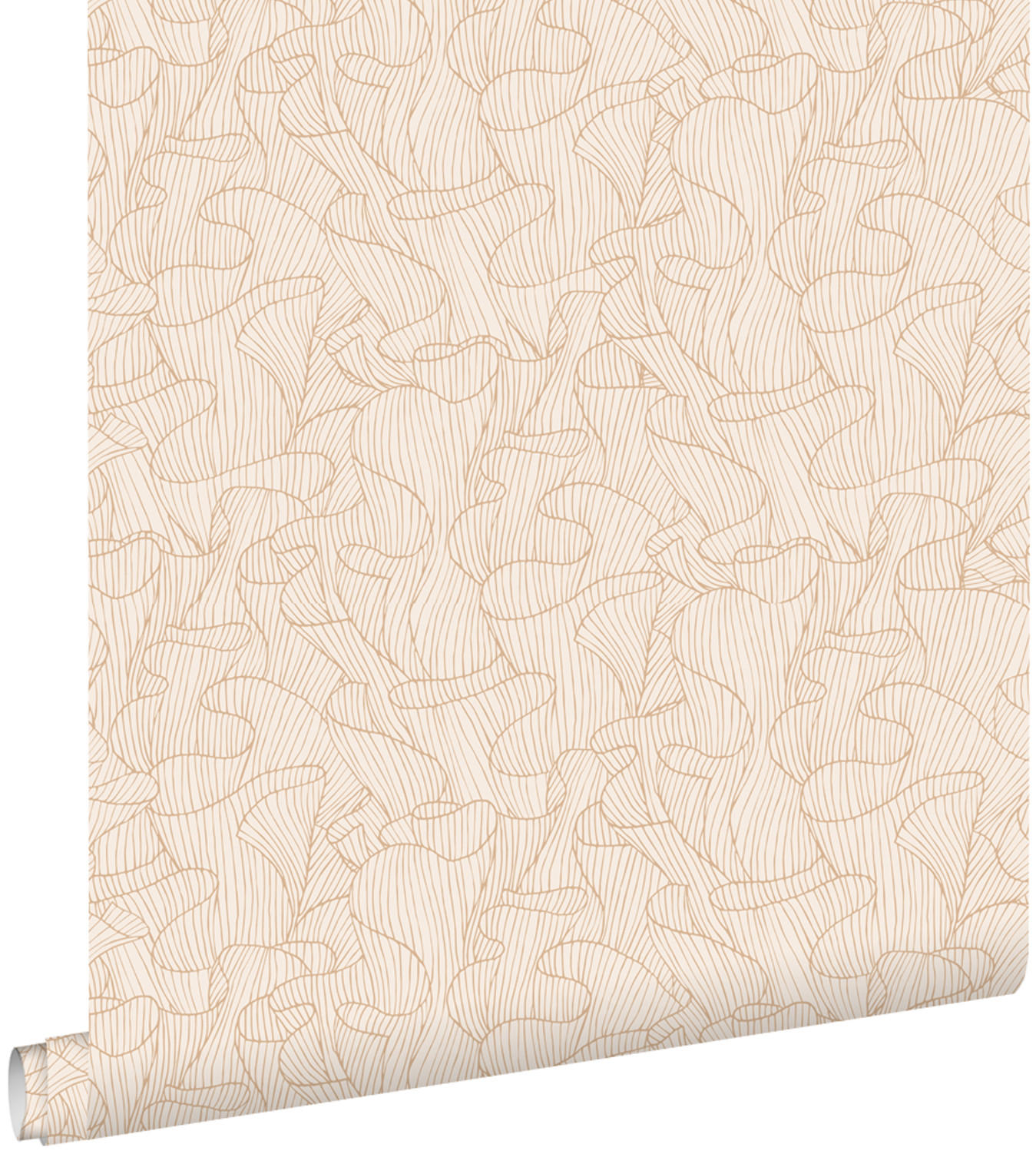 TAPETE Koralle 50 x 900 cm - Terracotta, Papier (50/900cm) - ESTAhome
