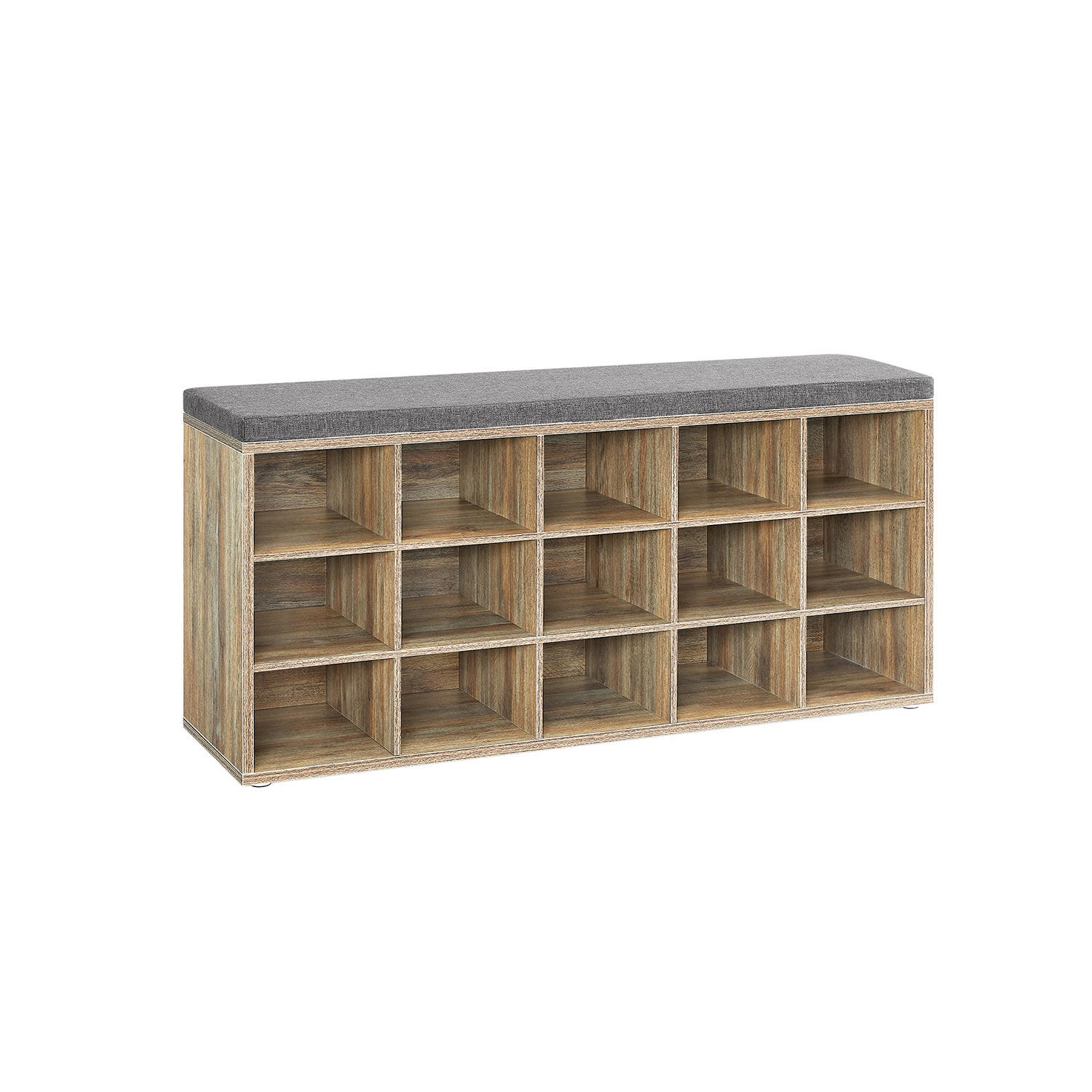 Hansiro Schuhregal Zwetschgeholz 105x48x30 cm