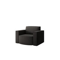 SESSEL Palma In Stoff Scala - Anthrazit, Holzwerkstoff/Textil (98/74/89cm) - Fun Möbel