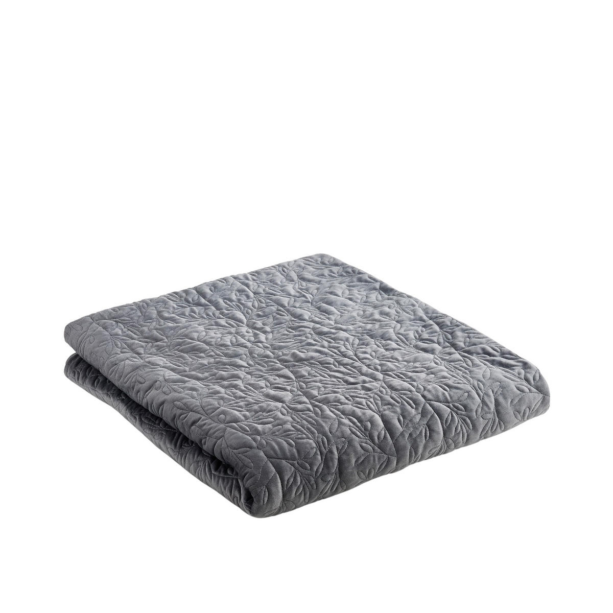 TAGESDECKE Seviana - Dunkelgrau, Textil (200/220cm) - home&you