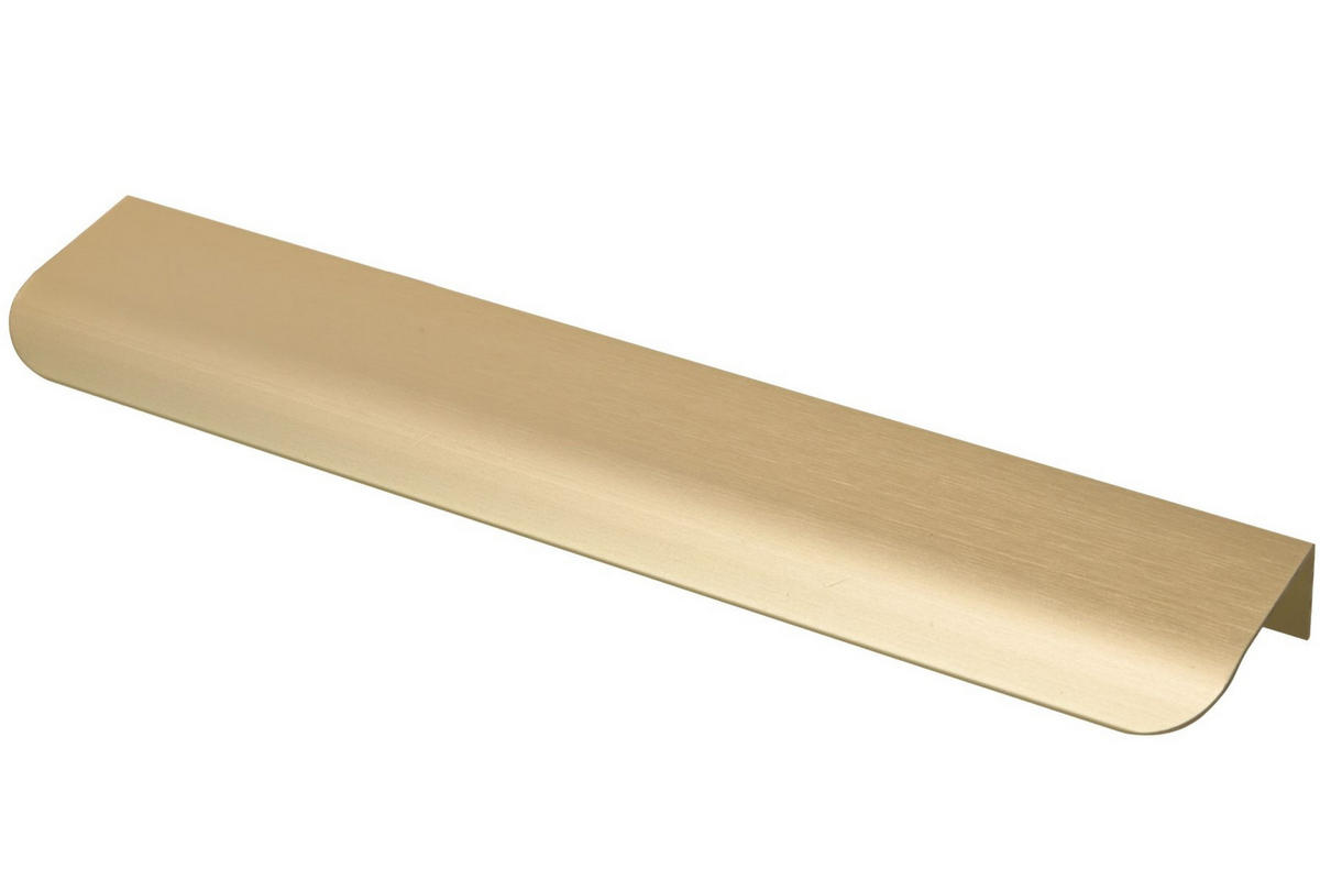 GRIFFLEISTE BA 480mm, Küchengriff Lentis, Möbelgriff Schublade, Tür - Goldfarben, Metall (4/1.8/50cm) - Livingpoint24