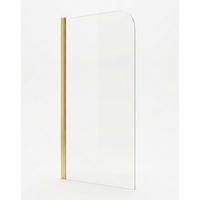 BADEWANNE Torino 1 Teil cm Gold - 60 x 140 cm - Goldfarben, Glas (60/140cm) - Badplaats