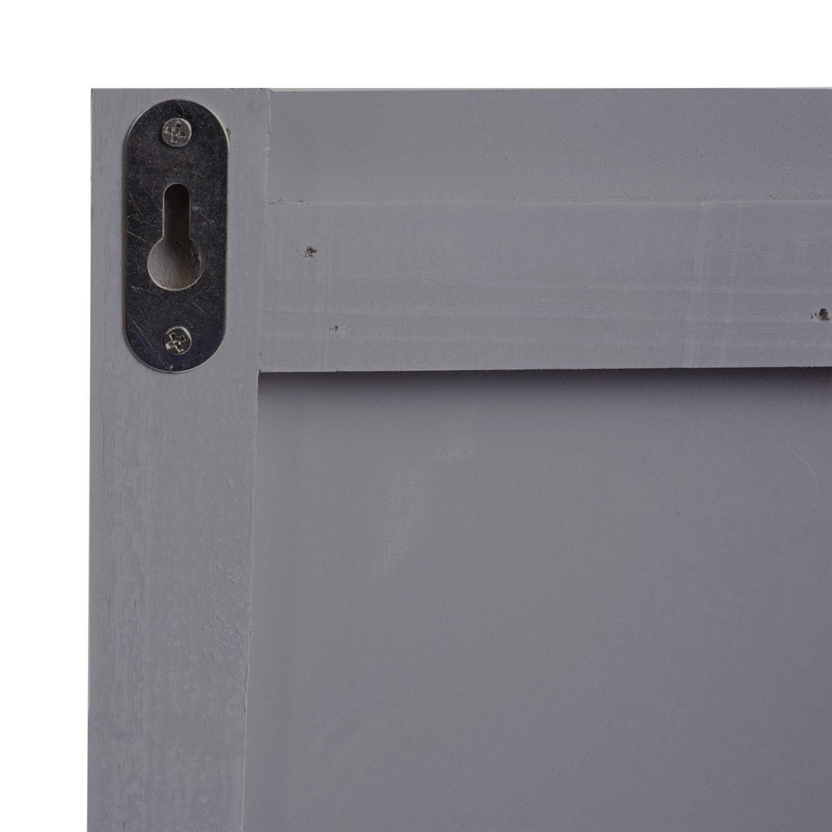 WANDGARDEROBE HOME SHABBY-LOOK Grau, Blau - Blau/Grau, Holz (60/91/8cm) - MCW