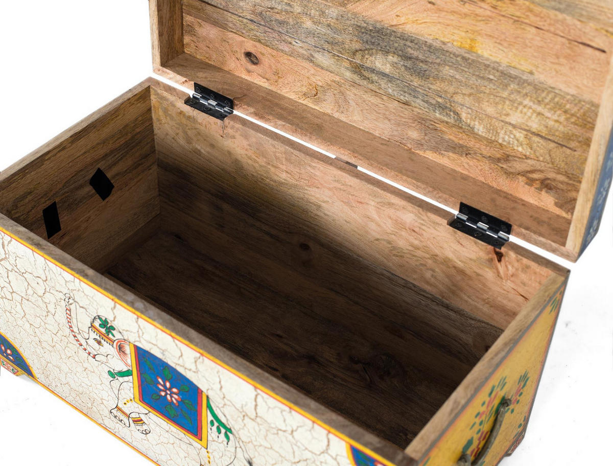 KOMMODE aus Mangoholz 1571 - Chromfarben, Holz (60/36/33cm) - Giner y Colomer