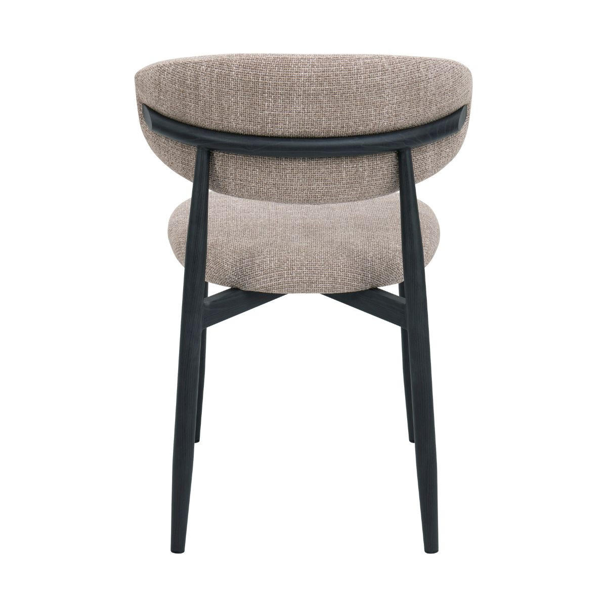 ESSZIMMERSTUHL 2er Set aus Stoff, taupe - Taupe, Textil (52/77/56cm) - Giga Meubel