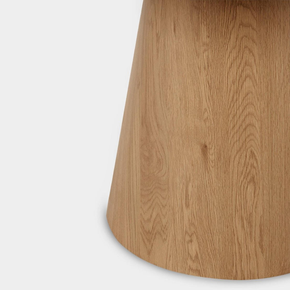 ESSTISCH Gaia Blanco / Natural 115 cm x 75 cm - Weiß, Holzwerkstoff (115/115/75cm)