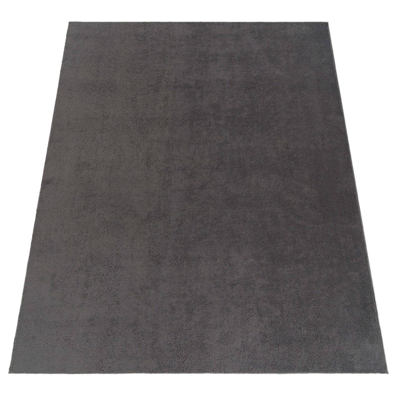 KURZFLORTEPPICH 100/200 CADIZ 630 - Anthrazit, Kunststoff (100/200cm) - Paco Home