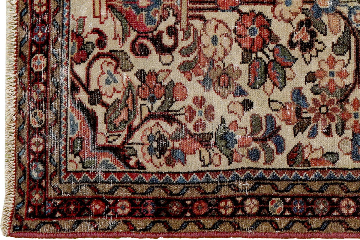 TEPPICH Heritage Braun 201/80 cm Schurwolle - Braun, Textil (80/201cm) - Looma